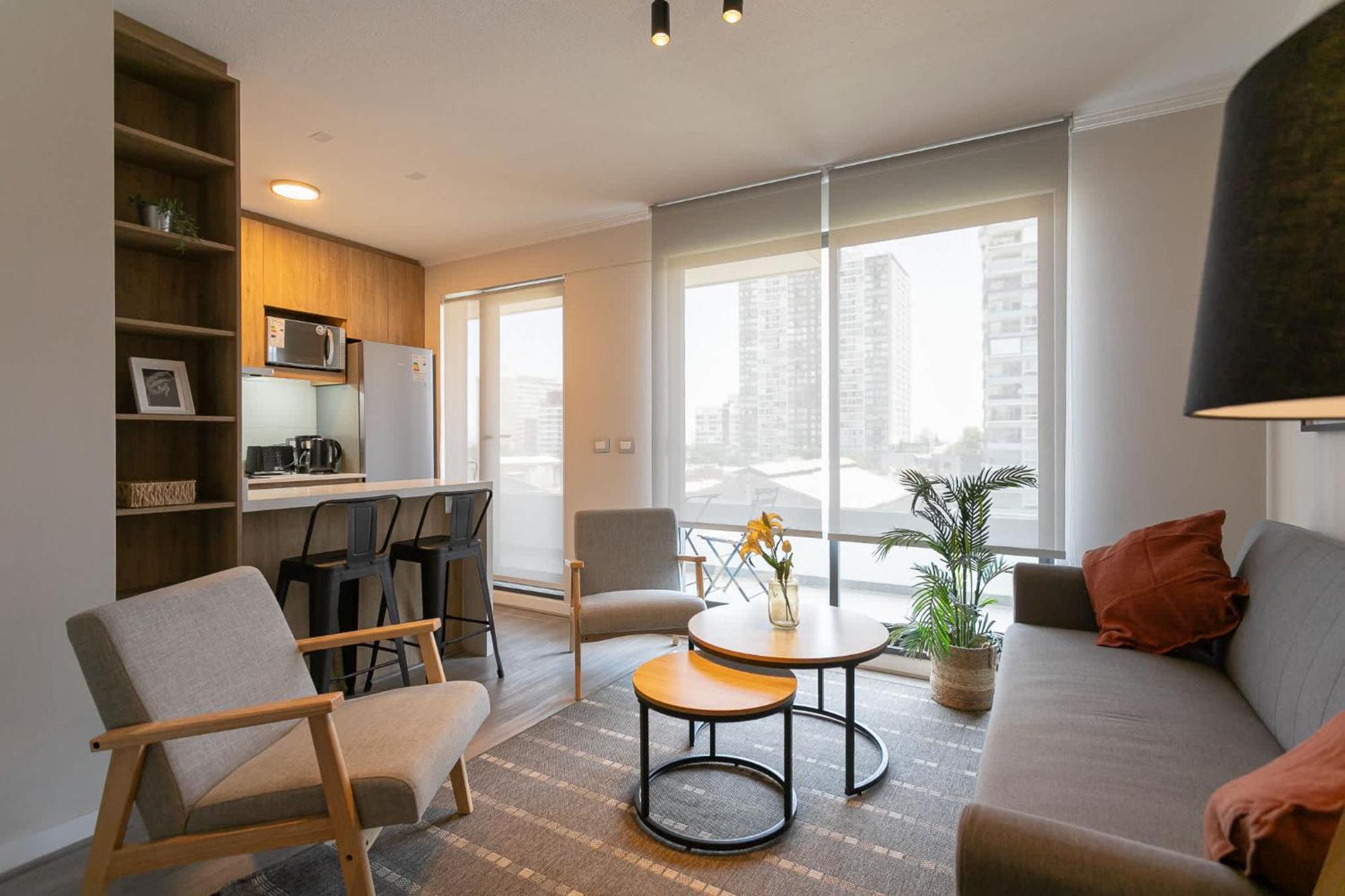 Apartment Chic Nunoa Living Santiago